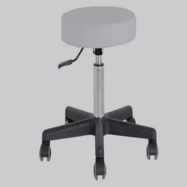 Round therapist  gas lift stool