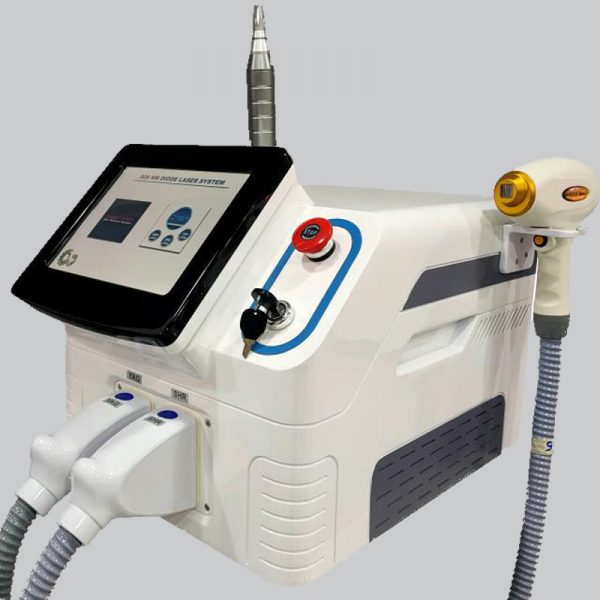 Diode & ND Yag Combination Portable Machine